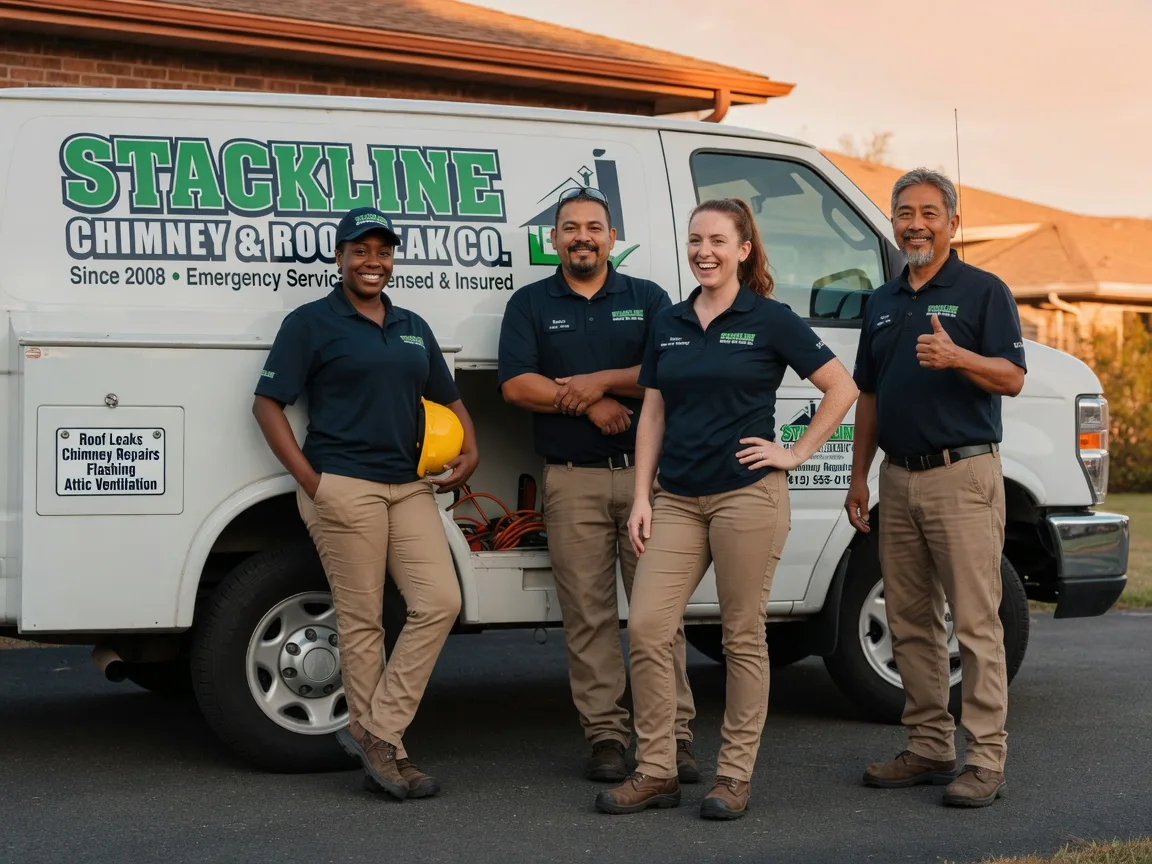 Chimney flashing repair company in Greenville, SC